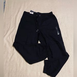 Women's dress joggers, Tommy Hilfiger, size L, black color.